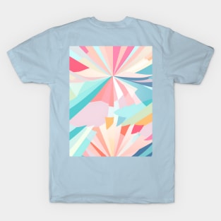 A burst of delicate pastel fireworks T-Shirt